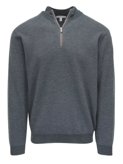Peter Millar half-zip textured sweater