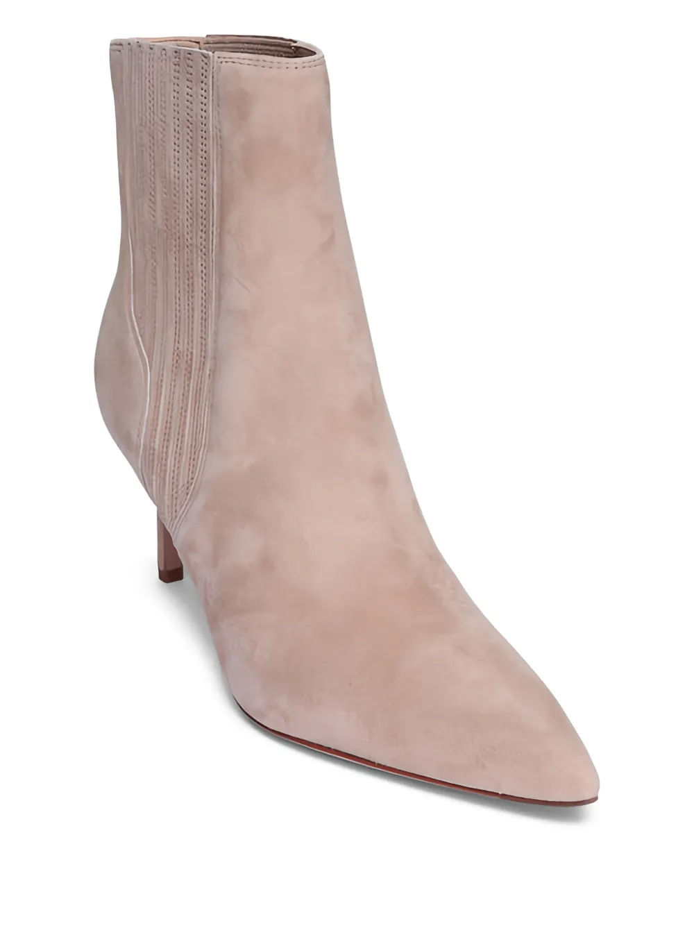 Veronica Beard Lisa enkellaarzen met puntige hak Beige