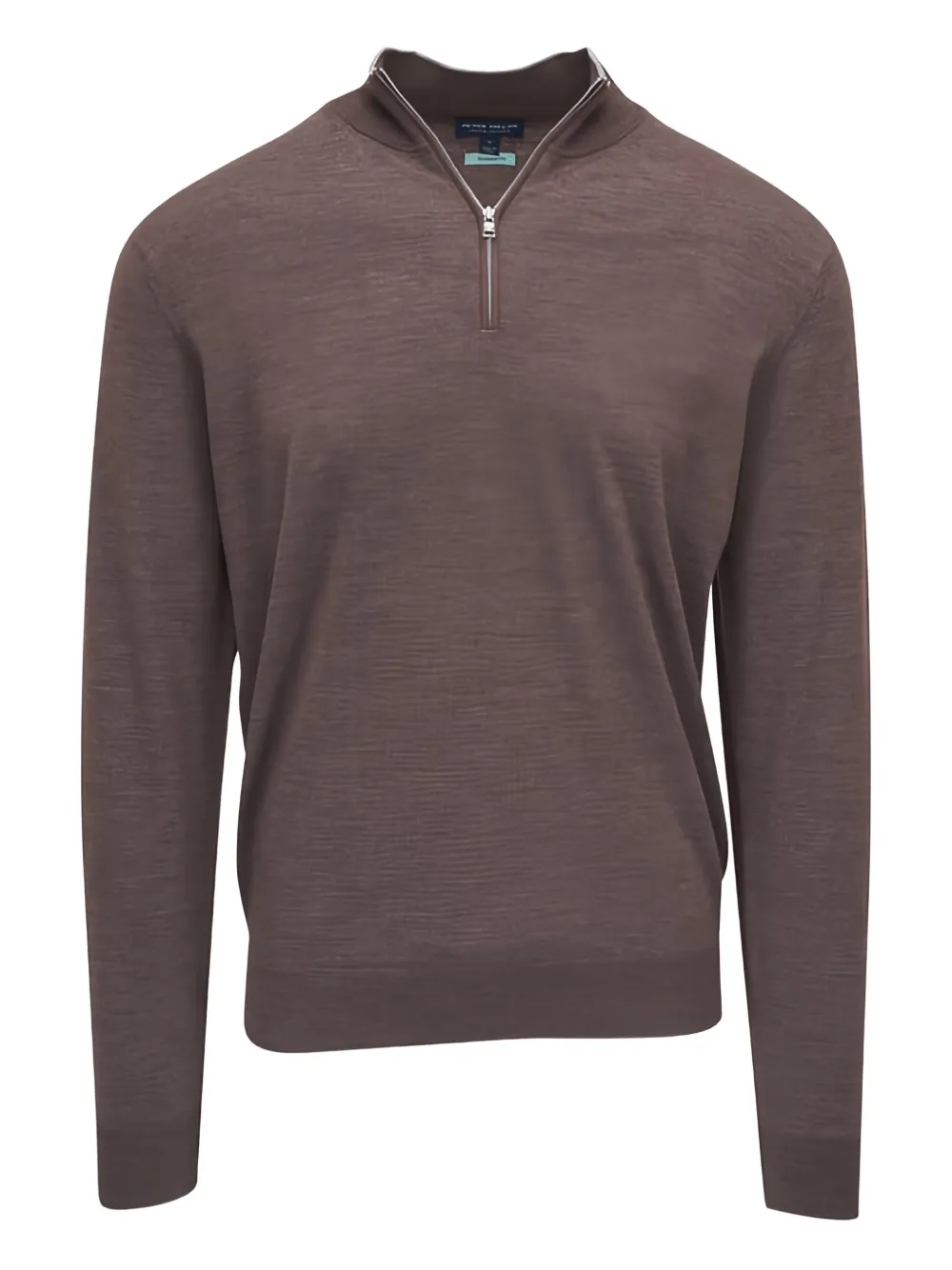 Peter Millar zip-up sweater | Brown | Image 1