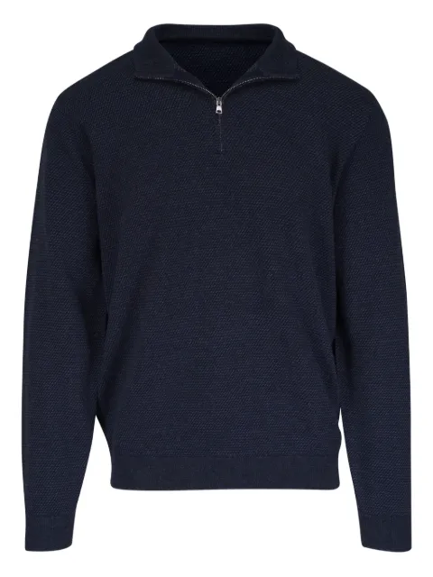 Peter Millar half-zip textured sweater