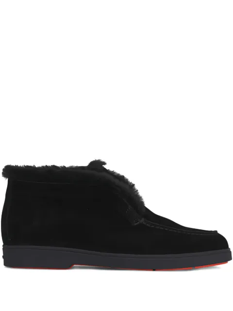 Santoni Fortune round-toe loafers