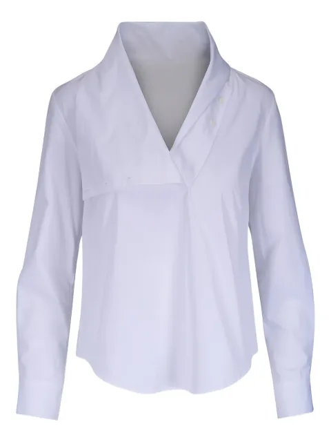 TWP My Maria V-neck button shirt