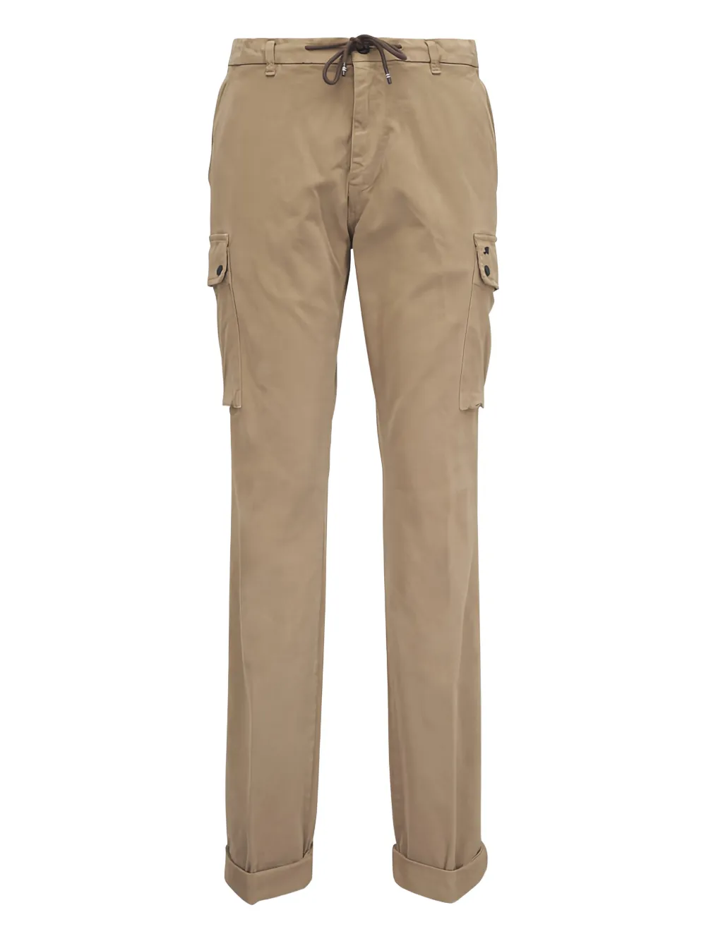 Mason's drawstring-waist cargo pants | Neutrals | Image 1
