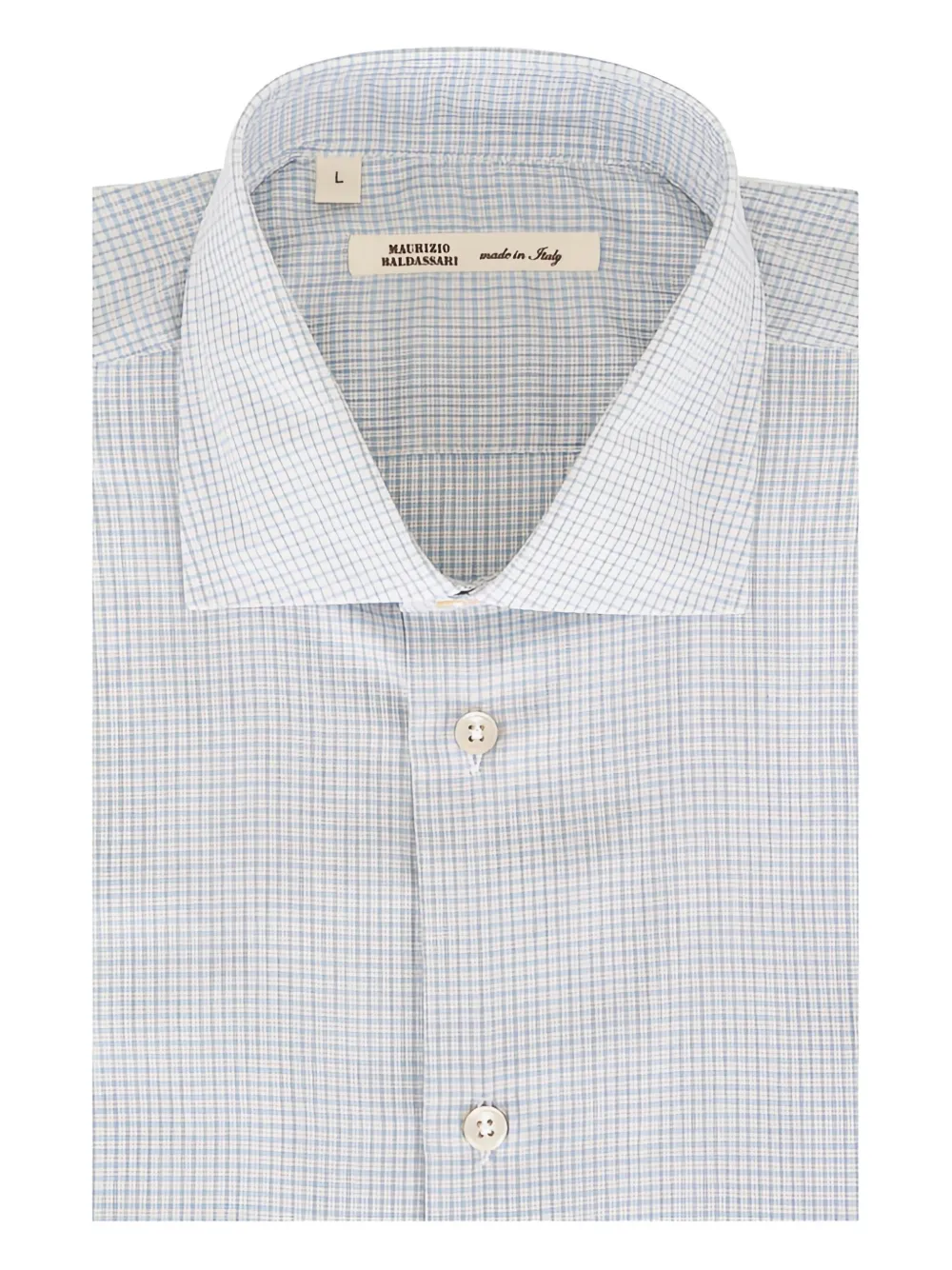 Maurizio Baldassari check pattern skirt | Blue | Image 1