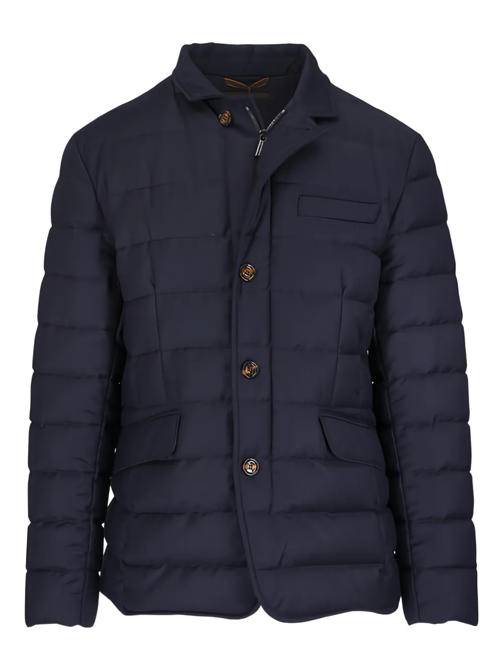 Moorer ZAYN-L button quilted jacket | Blue | Image 1