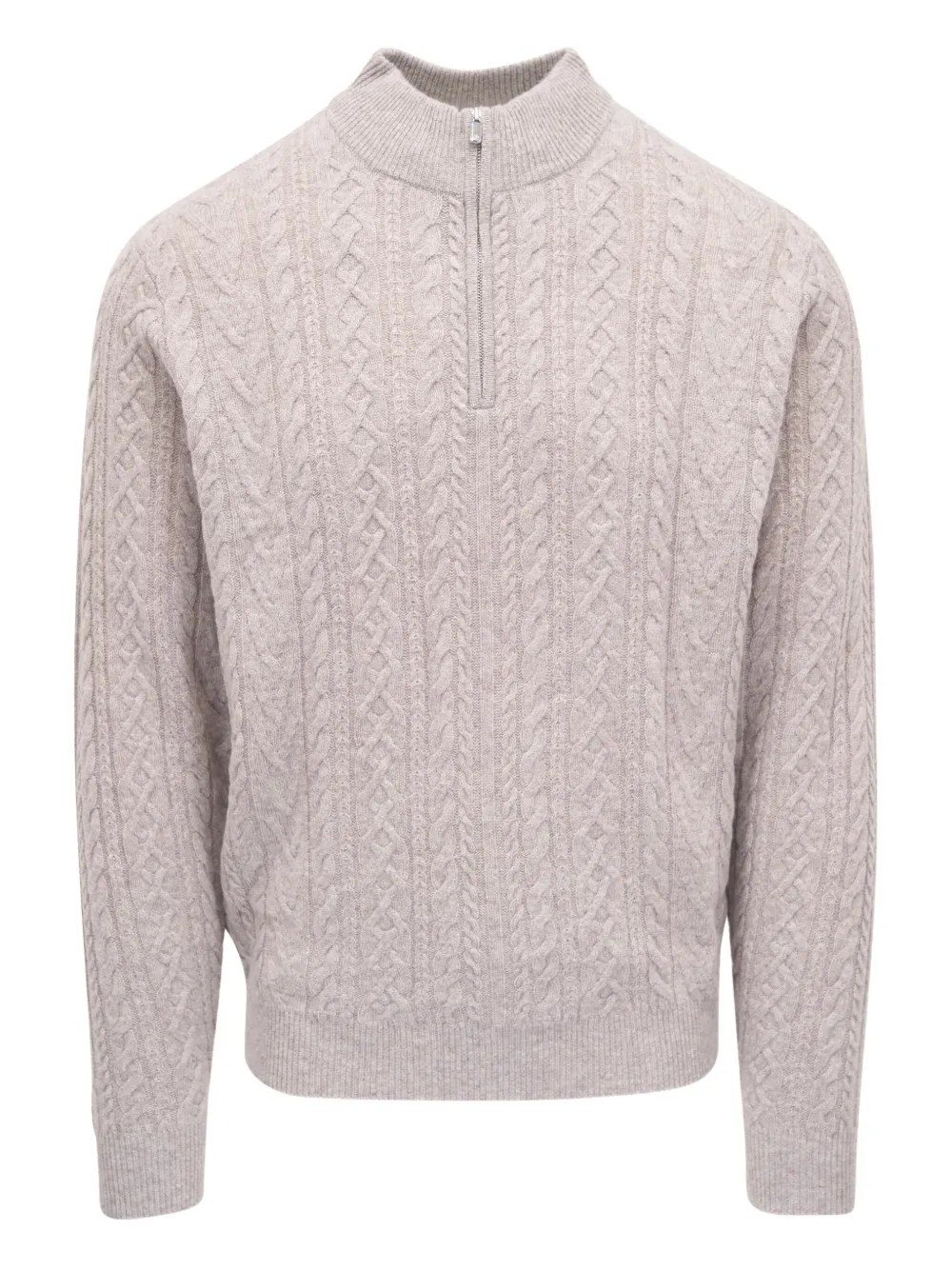 Peter Millar Pullover mit Zopfmuster | Grau | Image 1