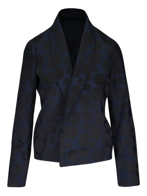 Peter Cohen Duquesa Jacquard polka-dot jacket