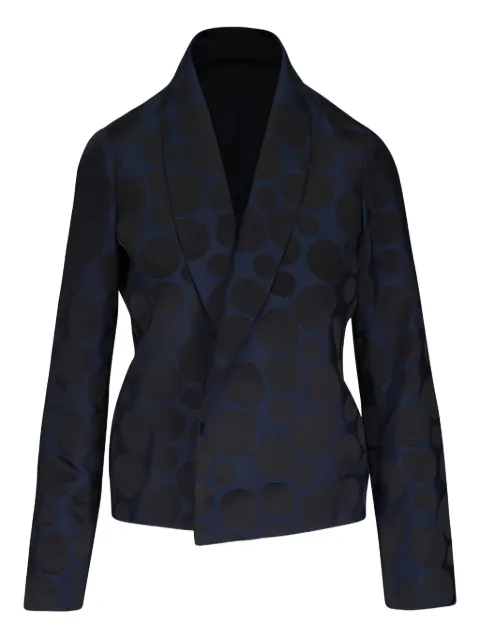 Peter Cohen Duquesa Jacquard polka-dot jacket