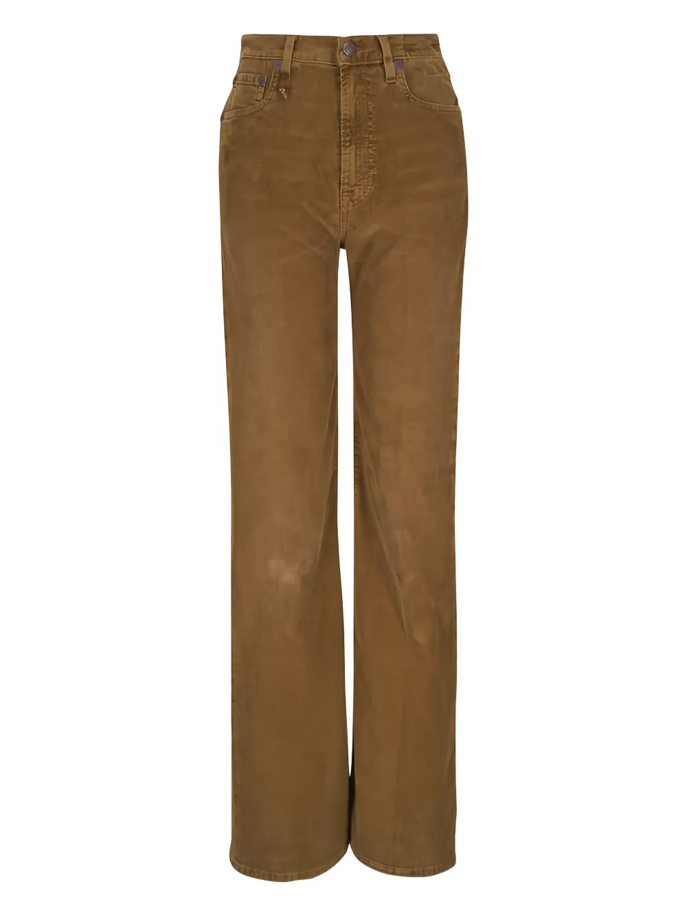 R13 Charlotte corduroy jeans - Marrone