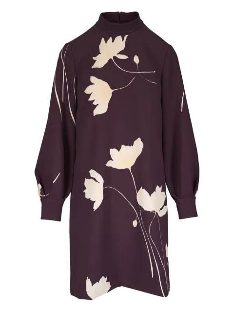 Lela Rose floral-print mini dress