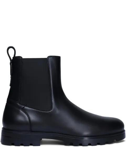 Santoni pull-tab chelsea boots