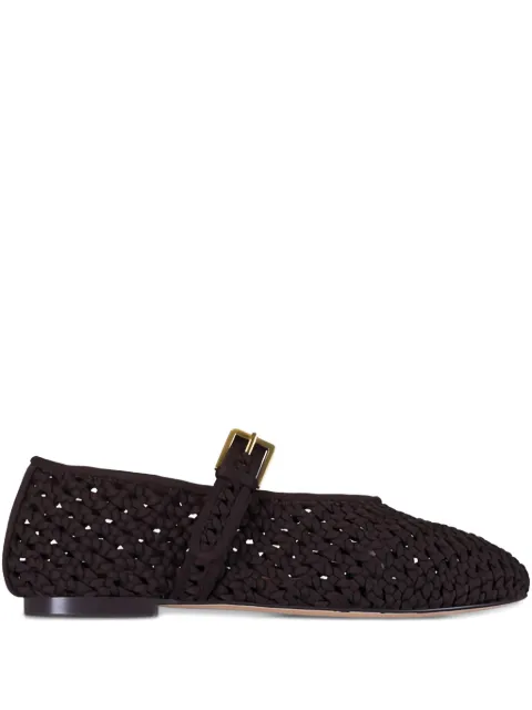 NAGHEDI Sydney buckle ballet flats
