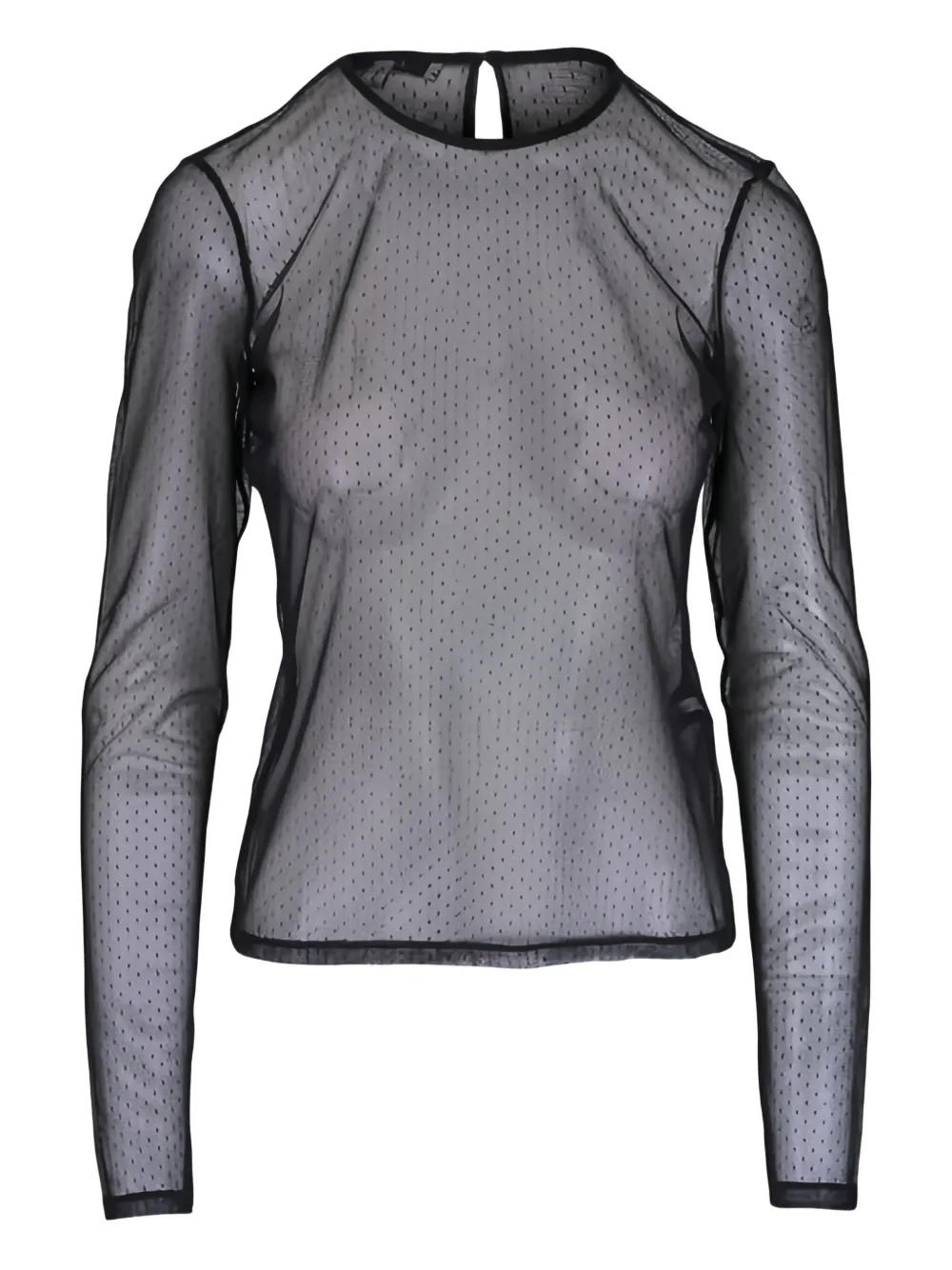 Dorothee Schumacher Blusa a maniche lunghe - Nero