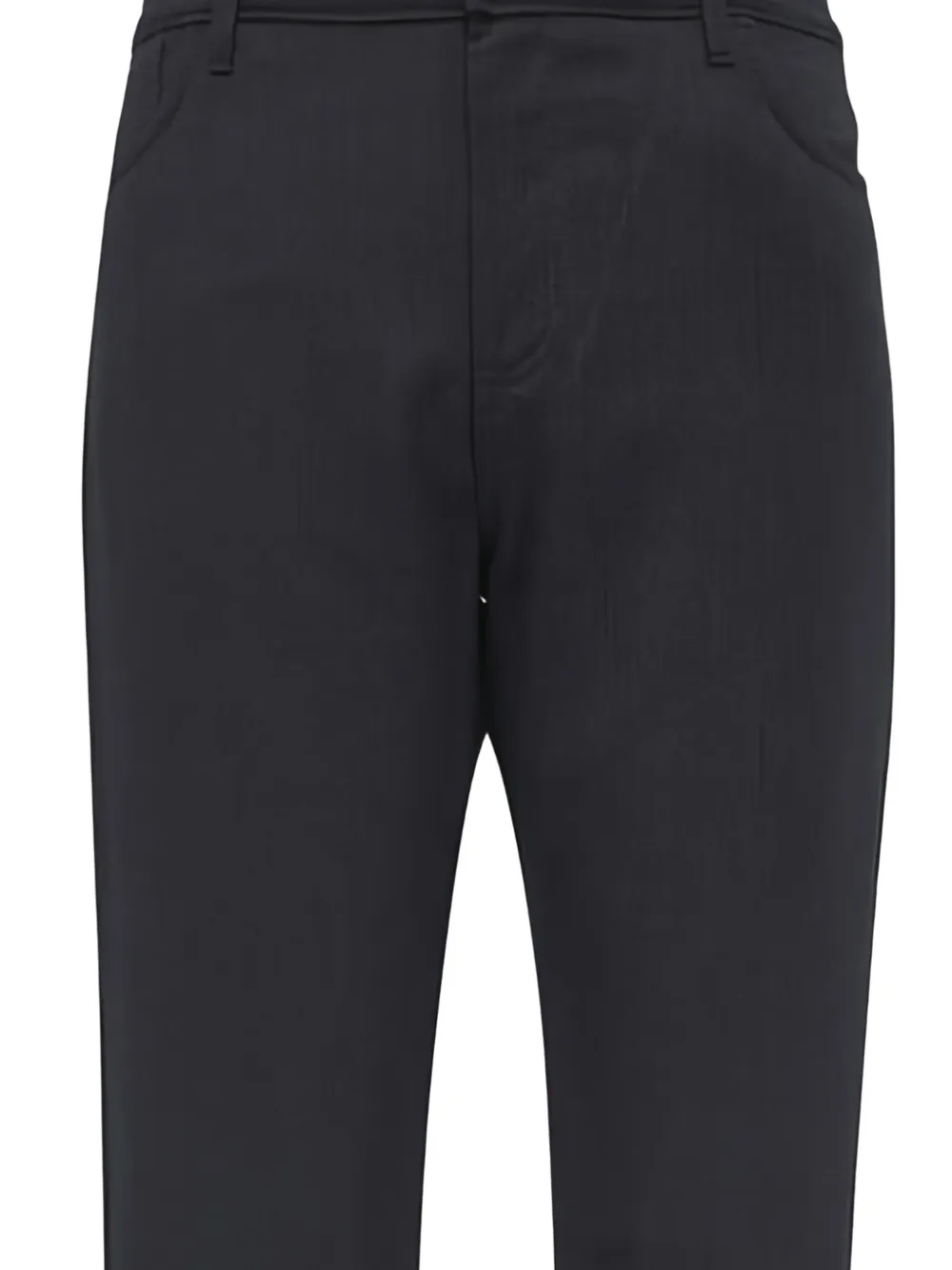 Canali Broek met tonale stiksels - Grijs