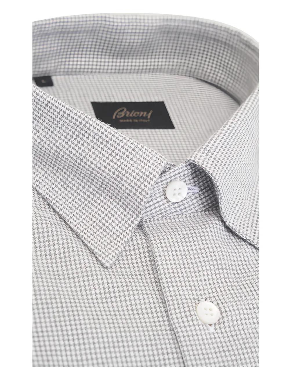 Brioni houndstooth-pattern shirt | Image 2