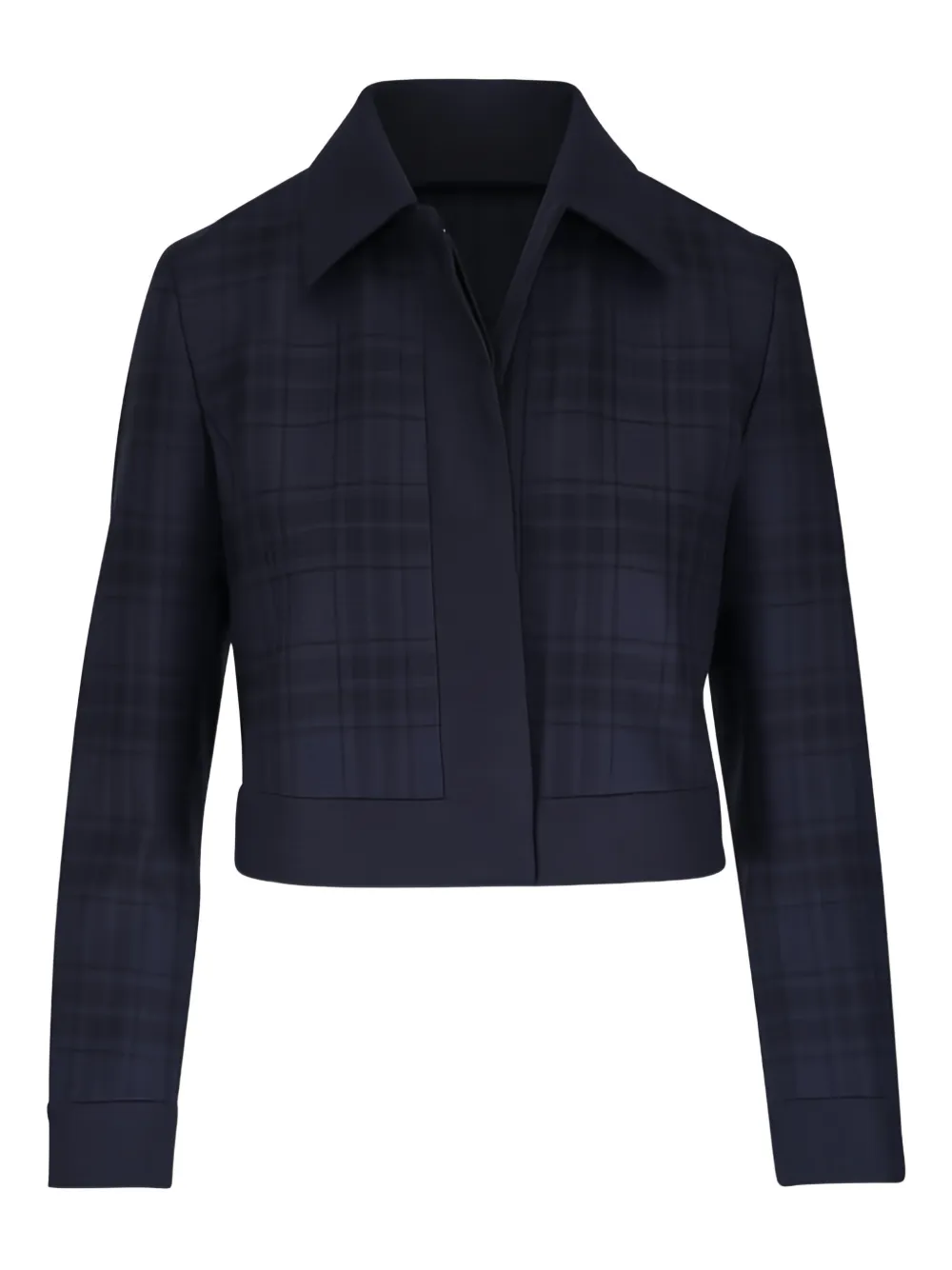 Akris Lewitt checked jacket | Blue | Image 1