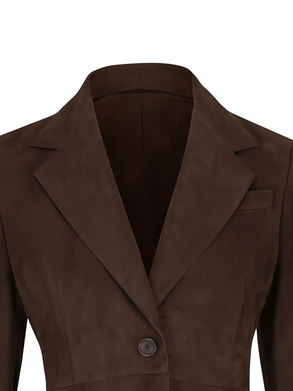 Akris Punto Bark button pocket suede jacket | Leather Jackets | Image 2