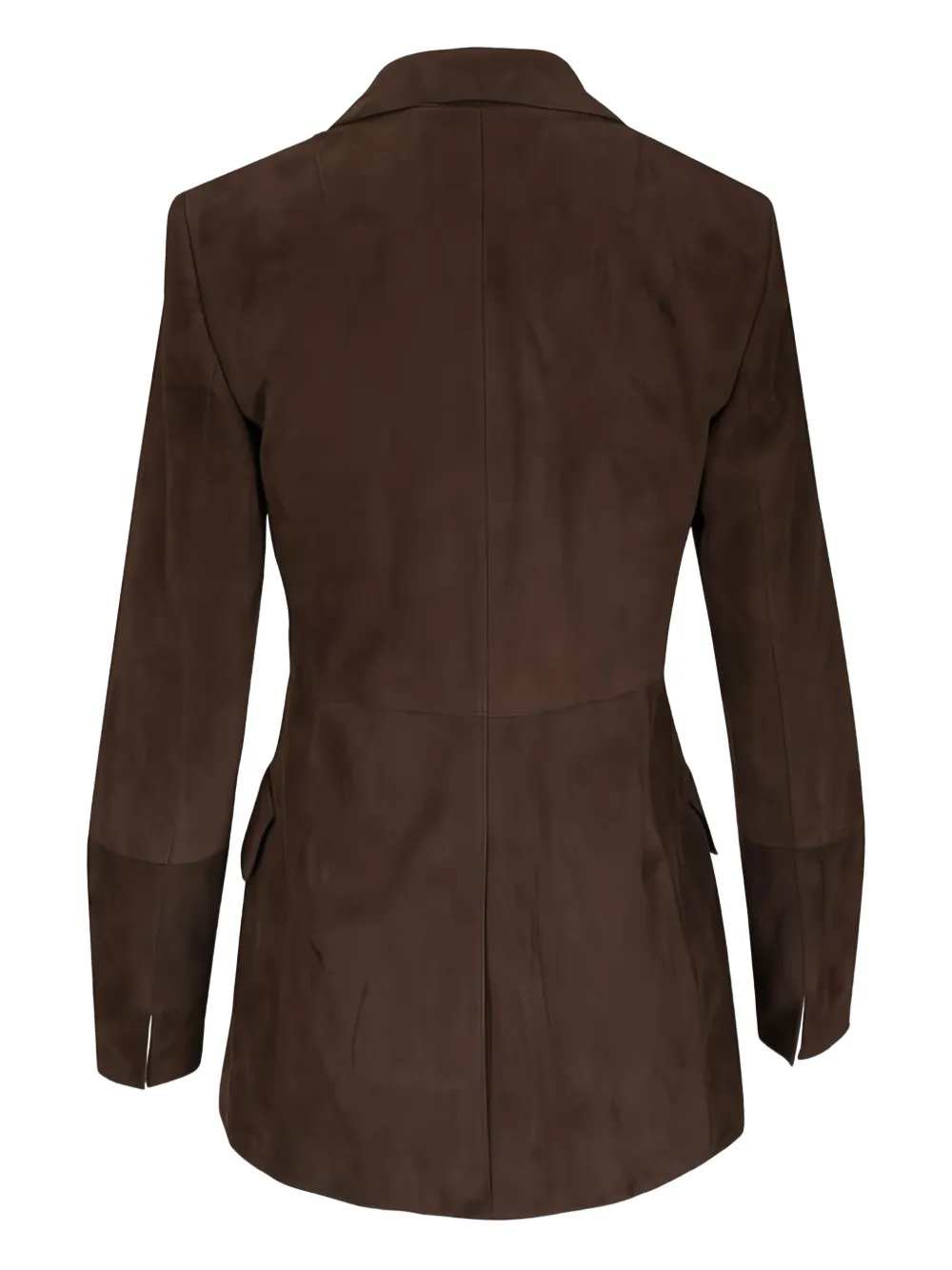 Akris Punto Bark button pocket suede jacket | Leather Jackets | Image 2