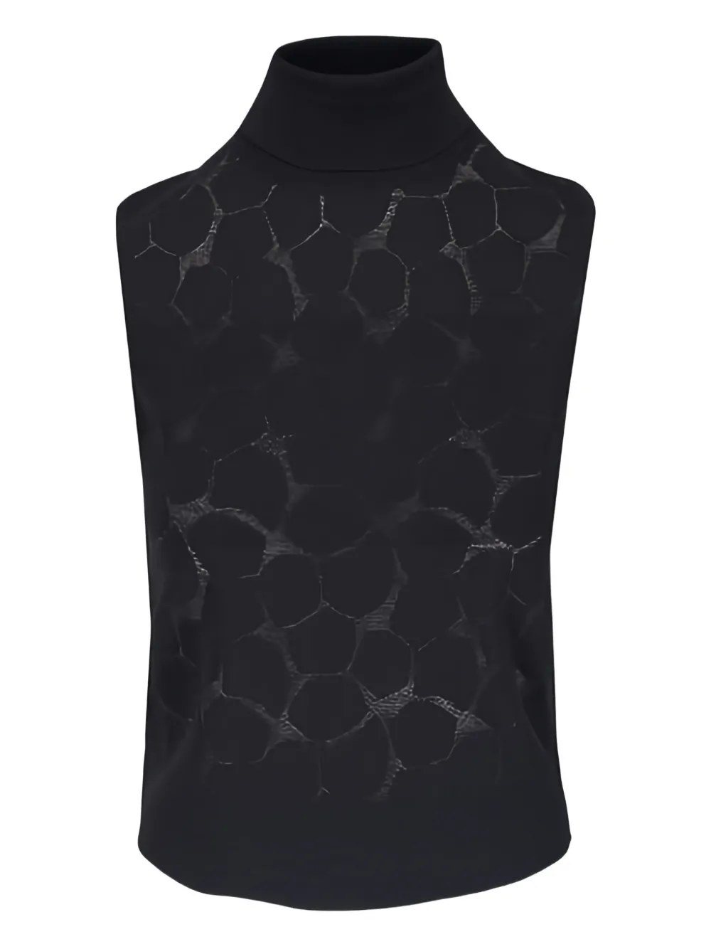 Akris top con cuello vuelto | negro | Image 1