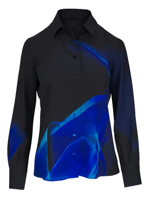 Akris round pattern cardigan