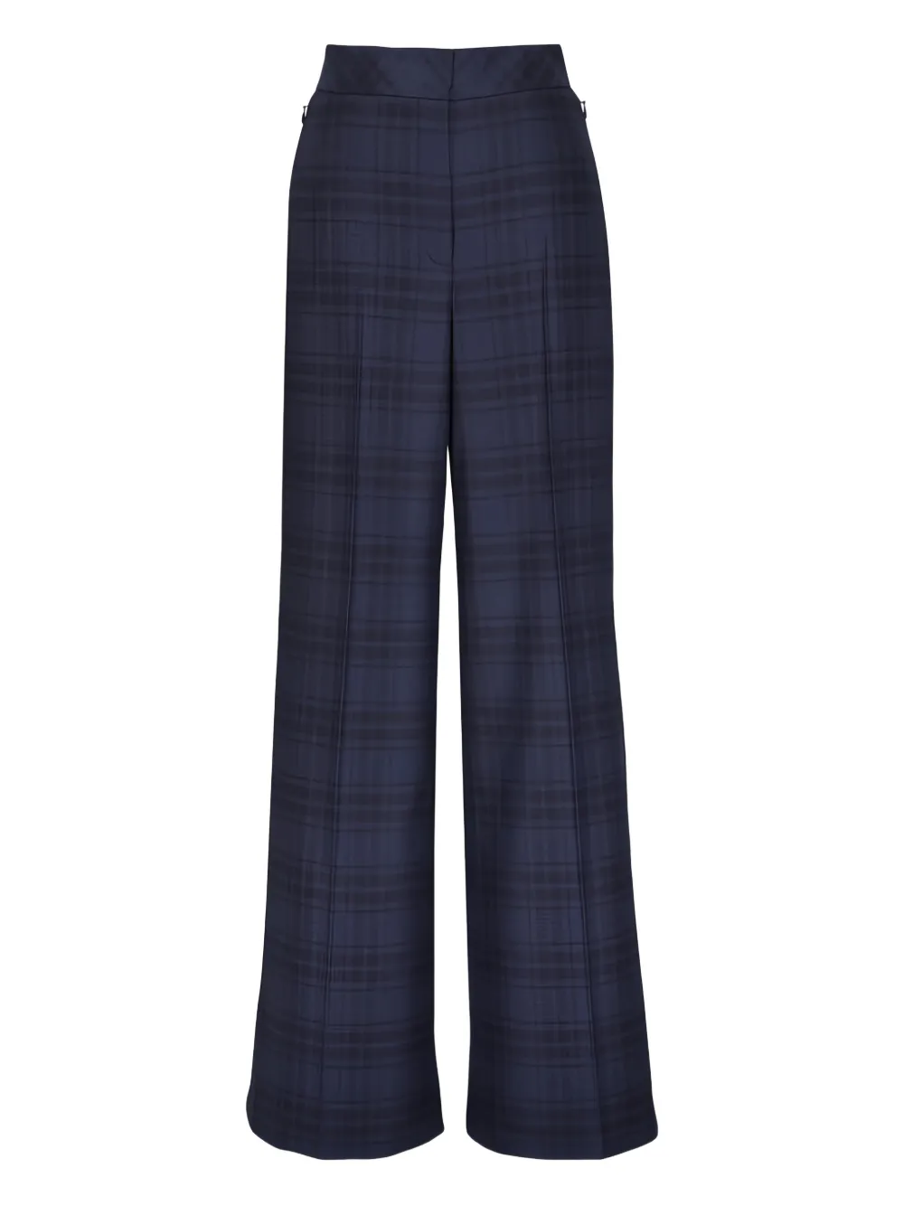 Akris check trousers | Blue | Image 1
