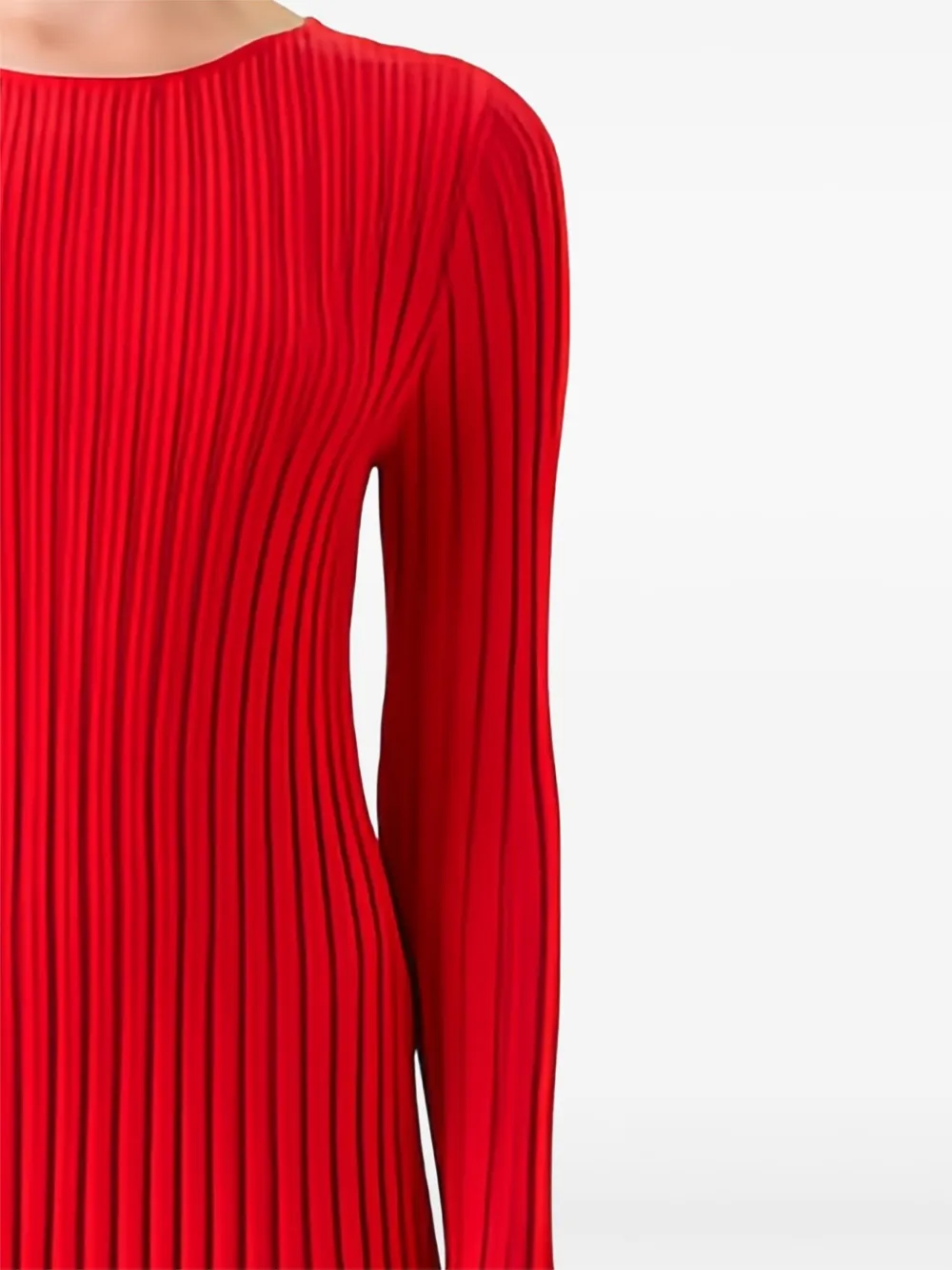 Akris Punto Flared mini-jurk - Rood