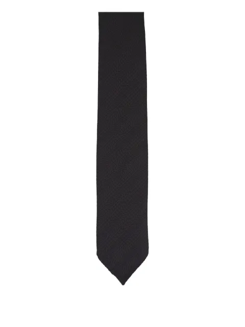 Brioni patterned tie