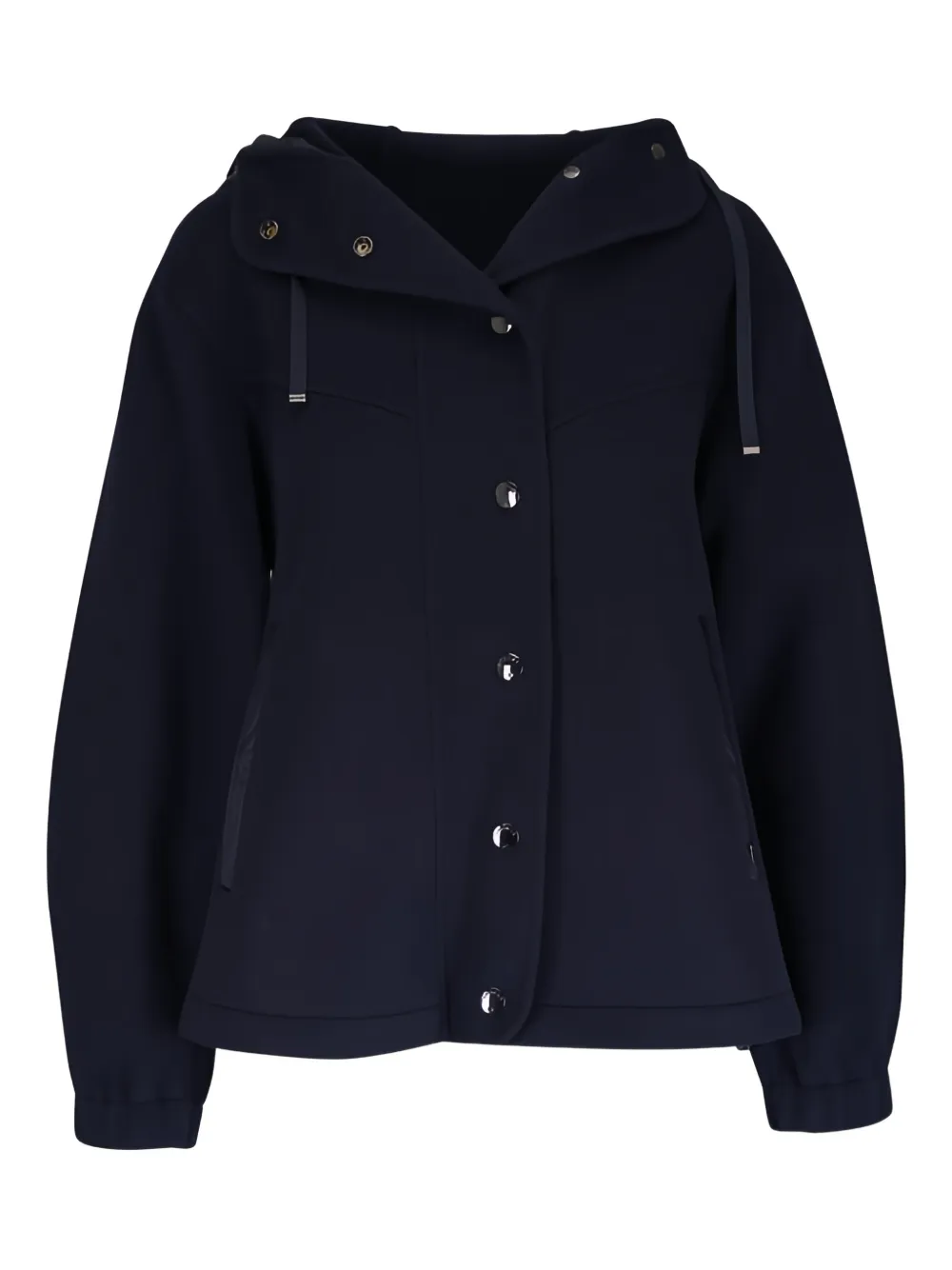 Bogner Mariet Hooded Coat In Blue