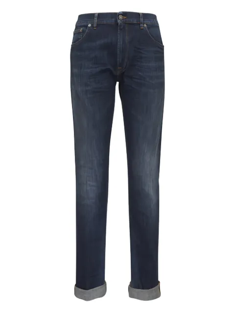 DONDUP rolled-hem jeans