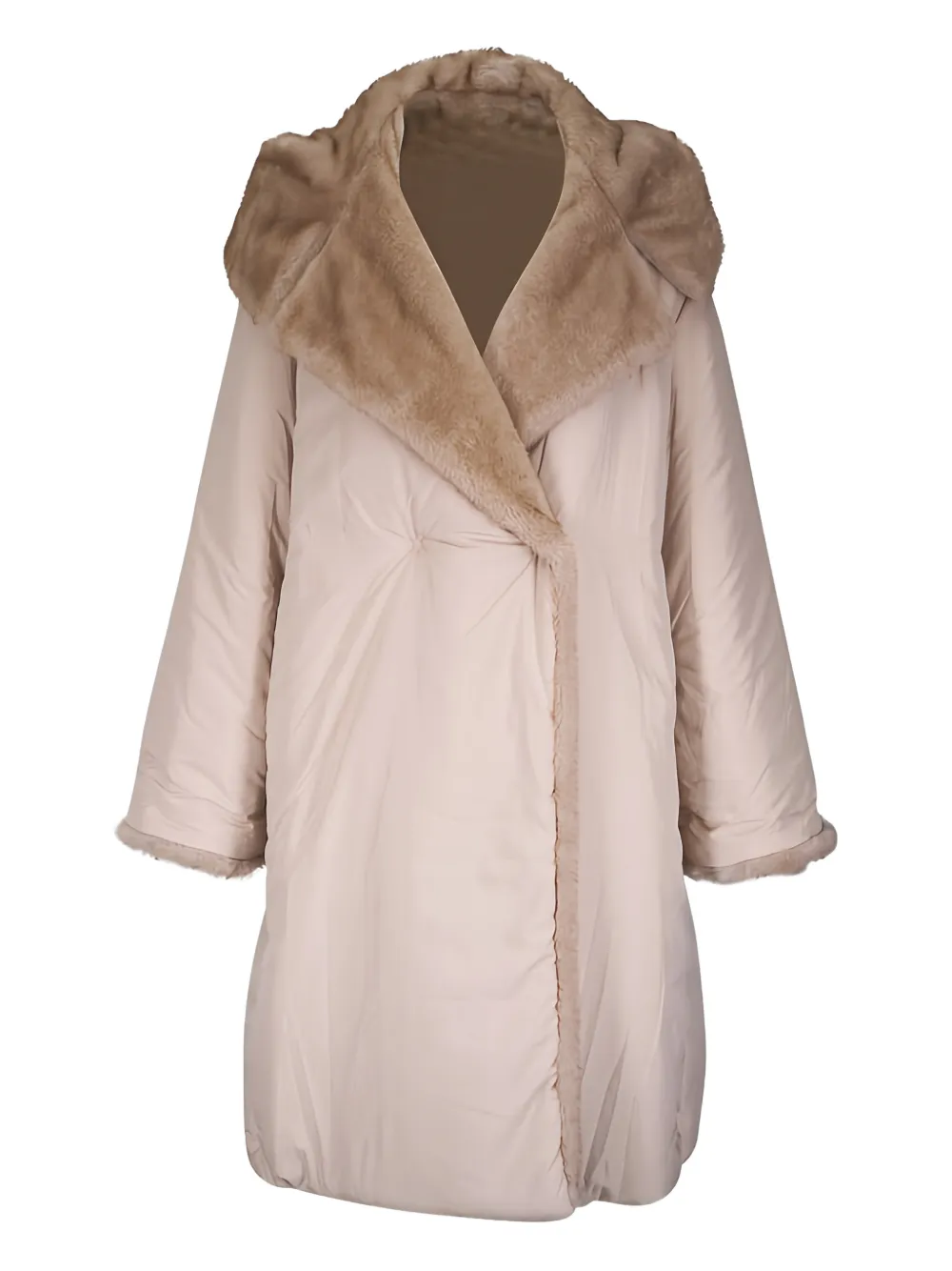 Antonelli Gavi hooded coat - Neutrals
