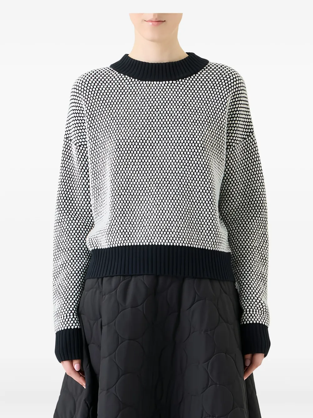 Akris Punto sudadera con cuello redondo | blanco | Image 1