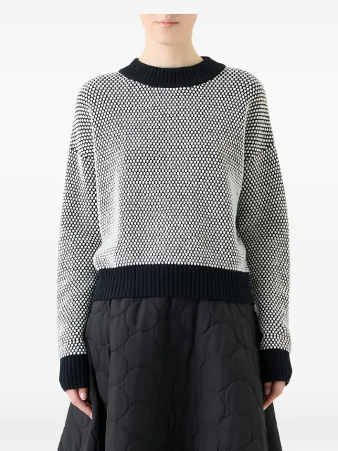 Akris Punto sudadera con cuello redondo