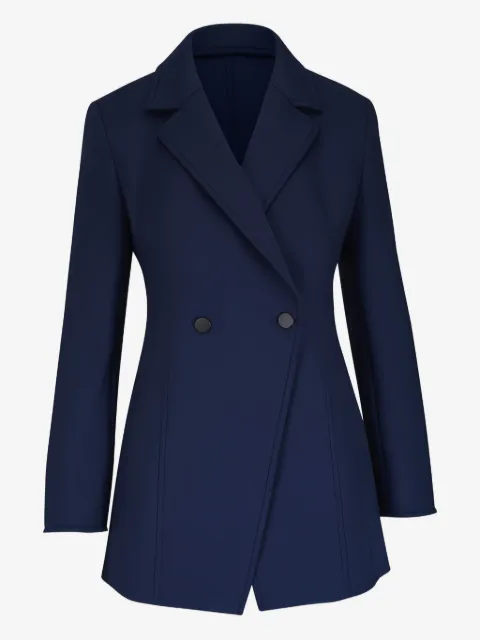 Akris blazer Duska con doble botonadura