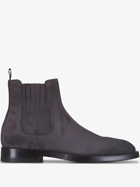 Brunello Cucinelli elastic-panel suede boots