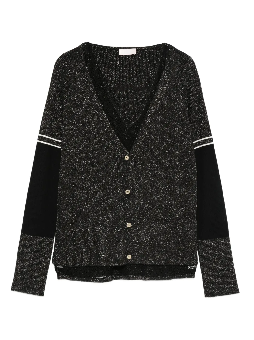 LIU JO cárdigan con paneles | negro | Image 1
