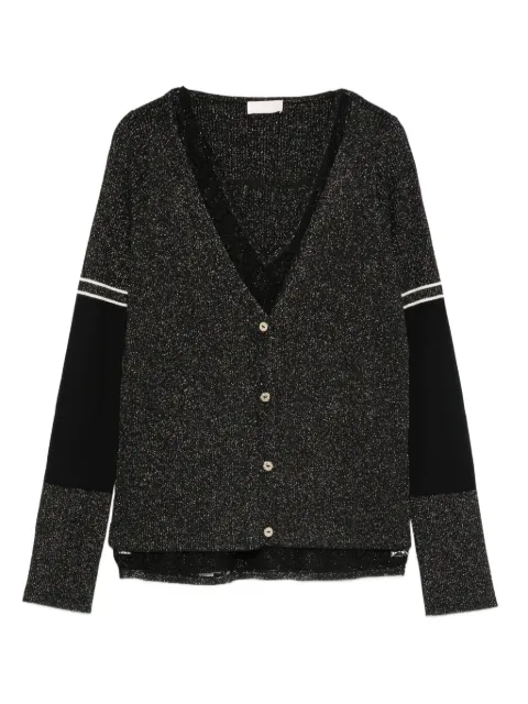 LIU JO panelled cardigan