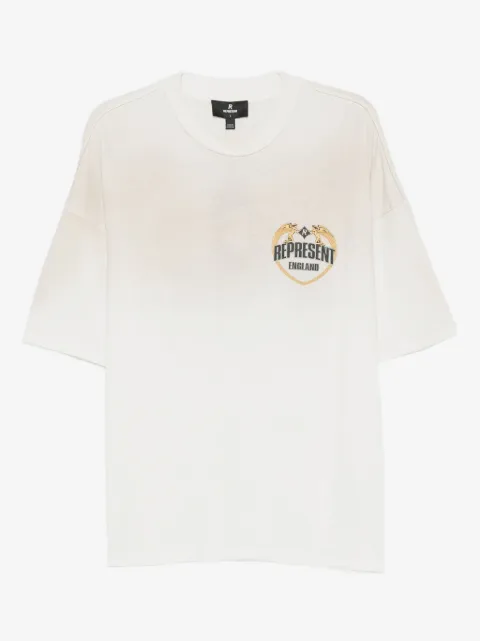 Represent playera con cuello redondo y estampado gráfico