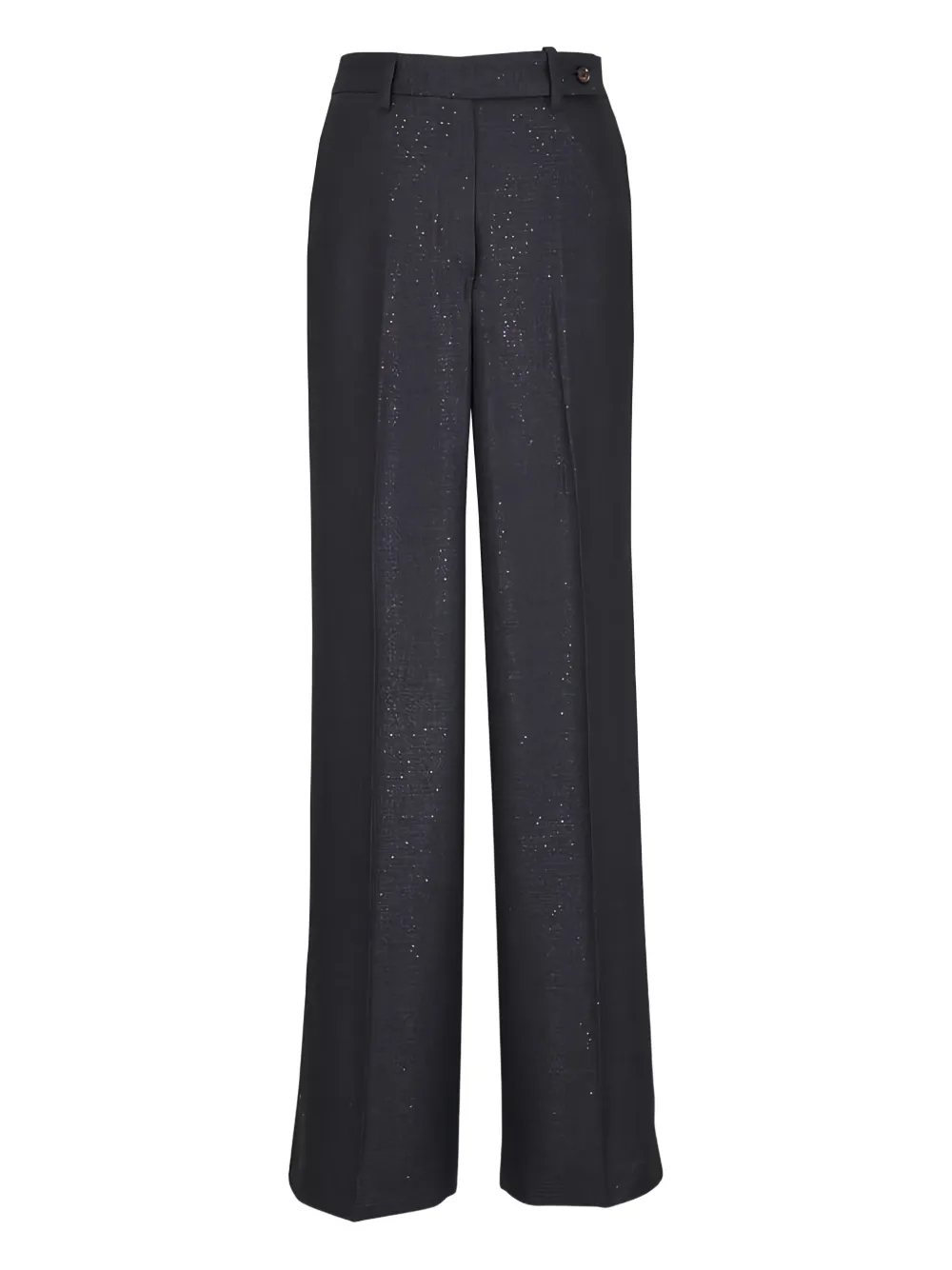 Kiton Pantaloni con glitter - Nero