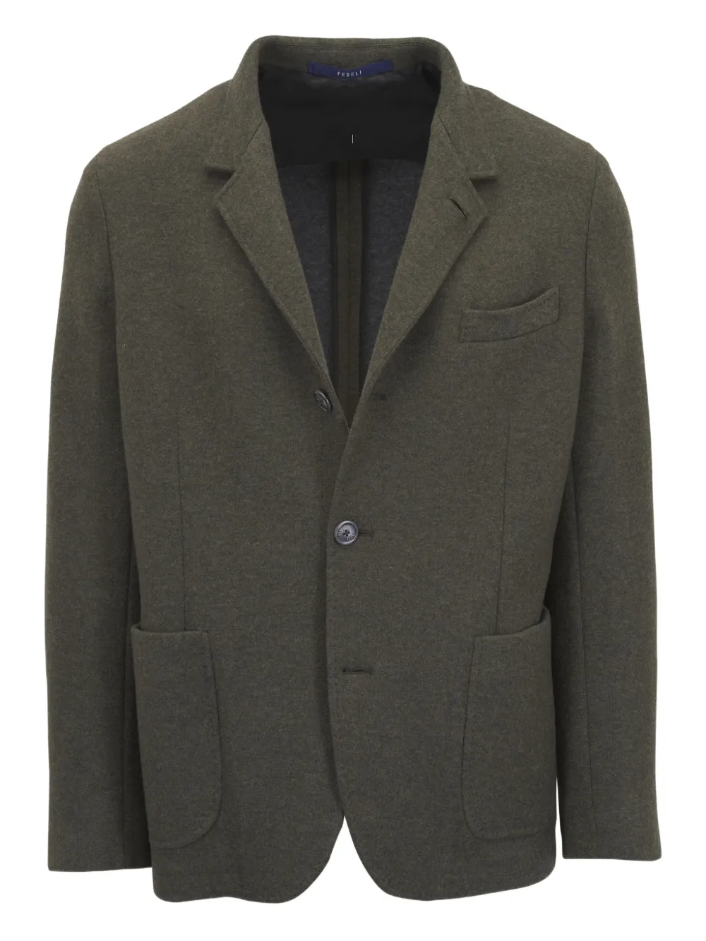 Fedeli buttoned pocket jacket | Green | Image 1