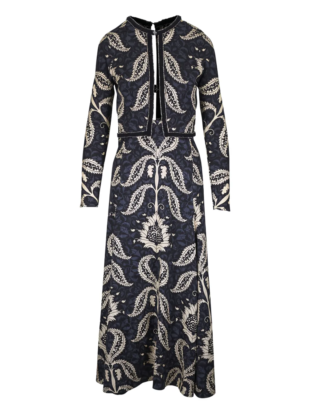 Johanna Ortiz floral midi dress - Blu