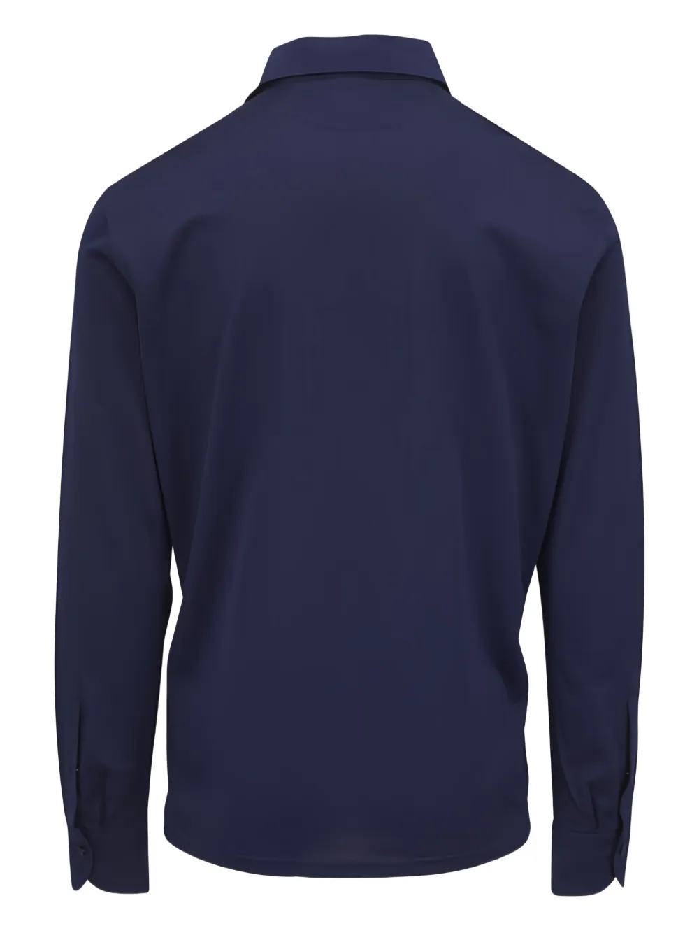EMANUEL BERG Poloshirt met lange mouwen - Blauw