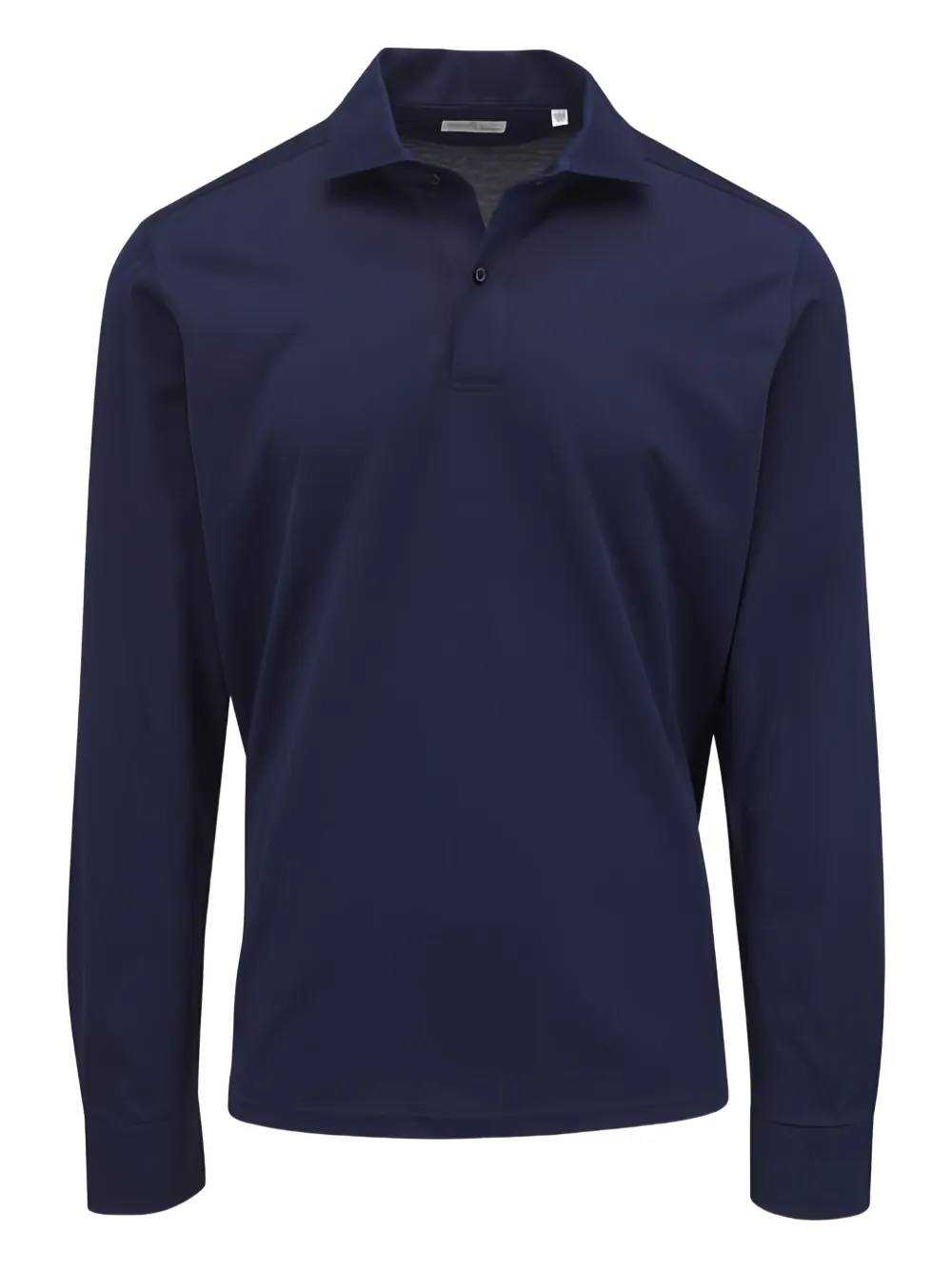 EMANUEL BERG long-sleeves polo shirt - Blu