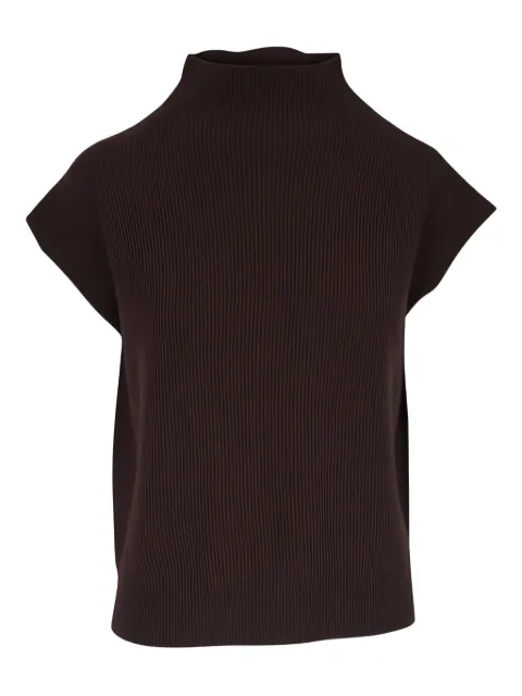 Kinross Cashmere ribbed knit top