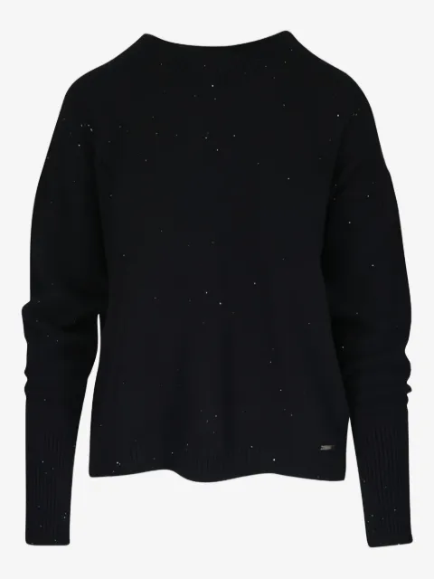 Kiton sparkle-detail sweater