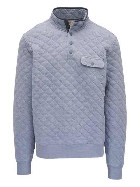 FAHERTY Epic quilted button sweatshirt