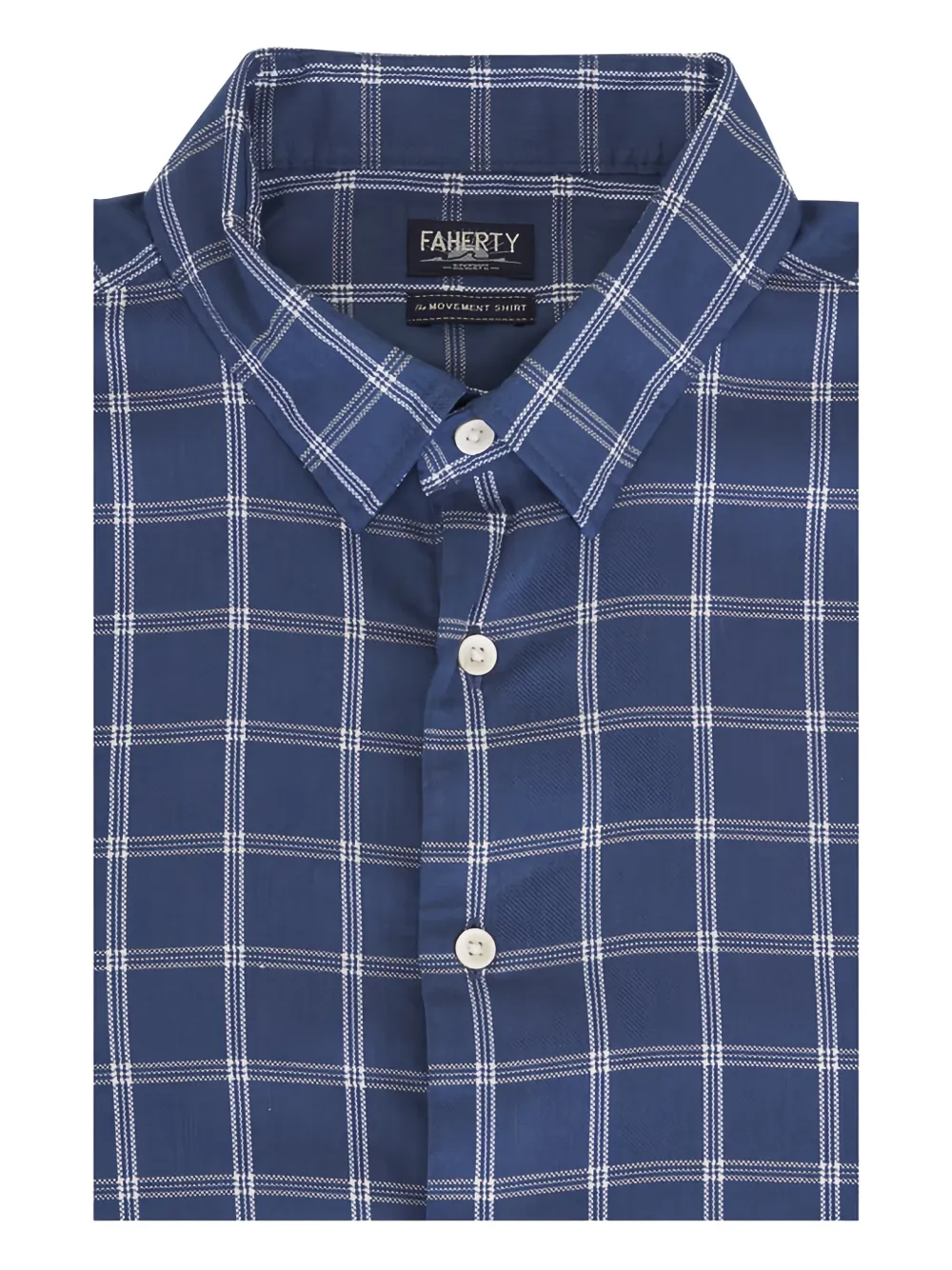 FAHERTY checked shirt | Blue | Image 1