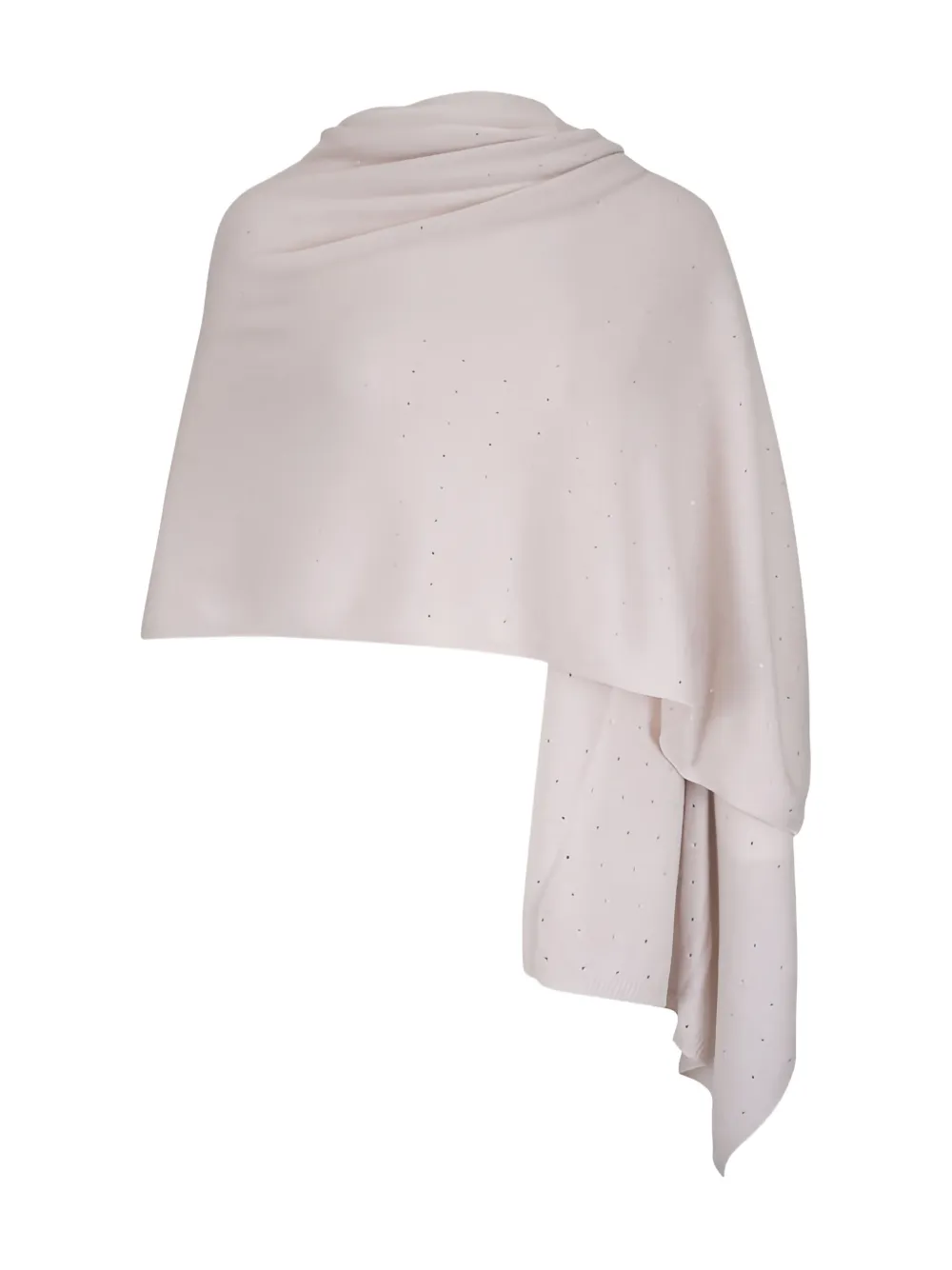 Kinross Cashmere embellished scarf - Toni neutri
