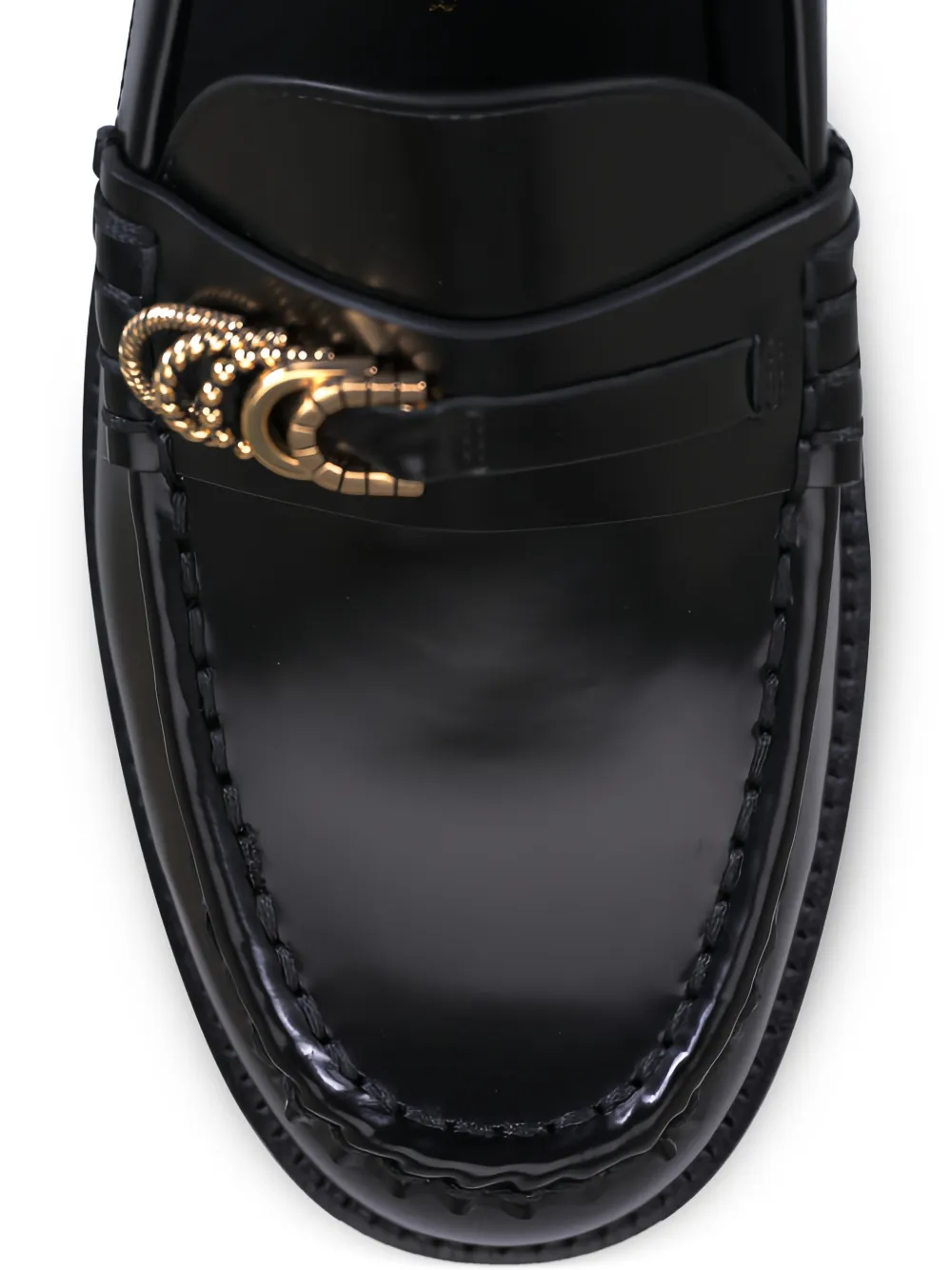 Dorothee Schumacher Loafers met kettingdetail Zwart