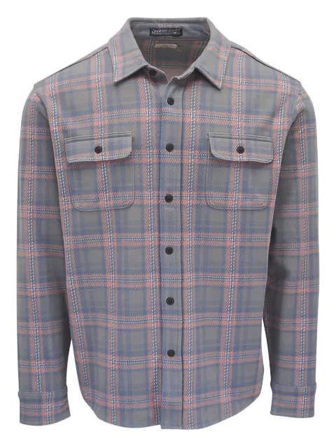 FAHERTY patch-pocket check-pattern shirt
