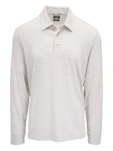 FAHERTY striped polo shirt